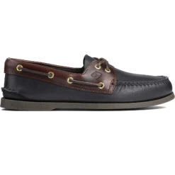 Sperry Top-Sider Men's Authentic Original™ Leather Boat Shoe Black Amaretto
