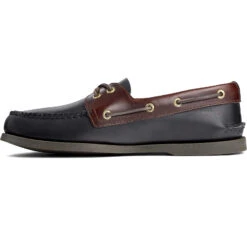 Sperry Top-Sider Men's Authentic Original™ Leather Boat Shoe Black Amaretto -Sperry Top-Sider Sales 0191486 180 110222