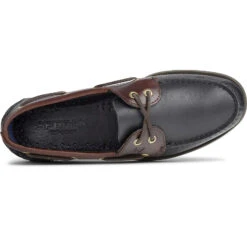 Sperry Top-Sider Men's Authentic Original™ Leather Boat Shoe Black Amaretto -Sperry Top-Sider Sales 0191486 TOP 110222