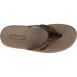 Sperry Top-Sider Men's Baitfish Flip-Flops Brown / Buc / Brown -Sperry Top-Sider Sales 1048735 TOP