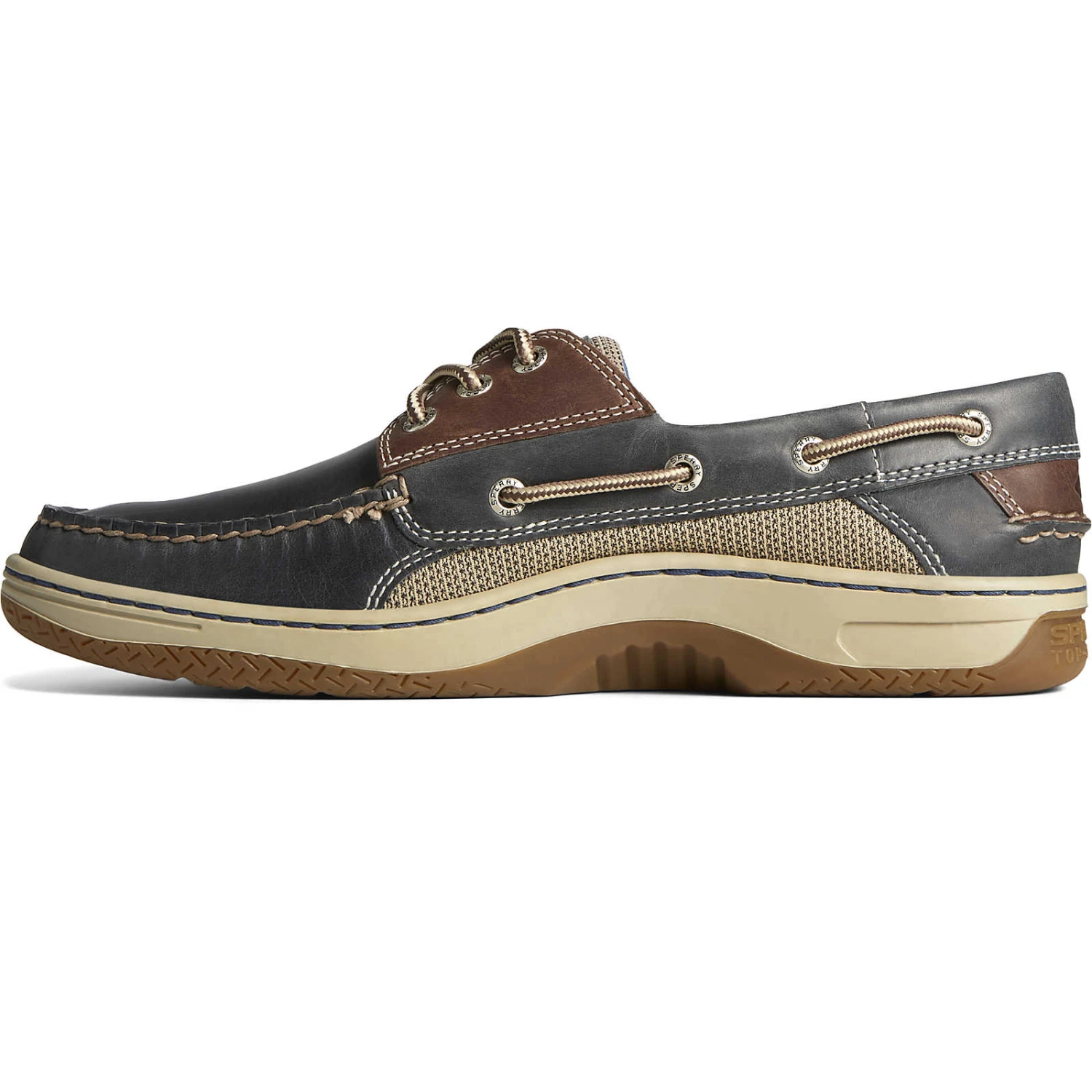 Sperry Top-Sider Men's Billfish™ 3-Eye Boat Shoe Navy / Brown Leather 6 Sperry Top-Sider Men's Billfish™ 3-Eye Boat Shoe Navy / Brown Leather - Image 4