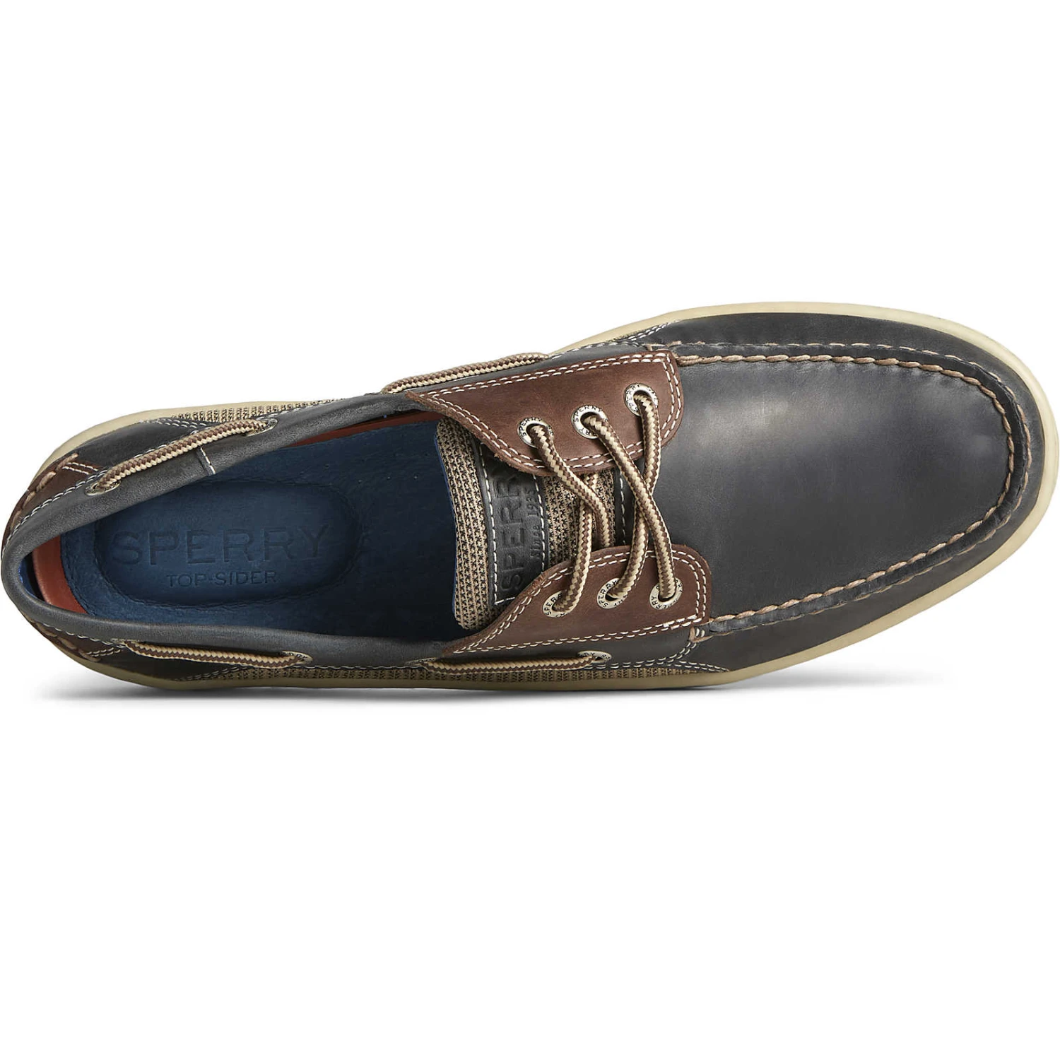 Sperry Top-Sider Men's Billfish™ 3-Eye Boat Shoe Navy / Brown Leather 7 Sperry Top-Sider Men's Billfish™ 3-Eye Boat Shoe Navy / Brown Leather - Image 5