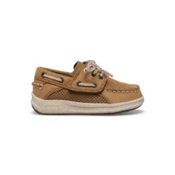 Sperry Top-Sider Big Kid's Gamefish Junior Boat Shoe Dark Tan