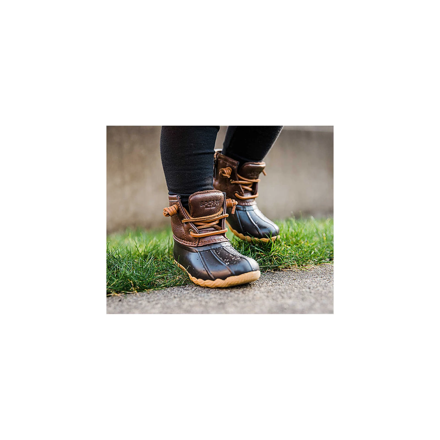 Sperry Top-Sider Little Kid's Saltwater Duck Boot Brown 6 Sperry Top-Sider Little Kid's Saltwater Duck Boot Brown - Image 4