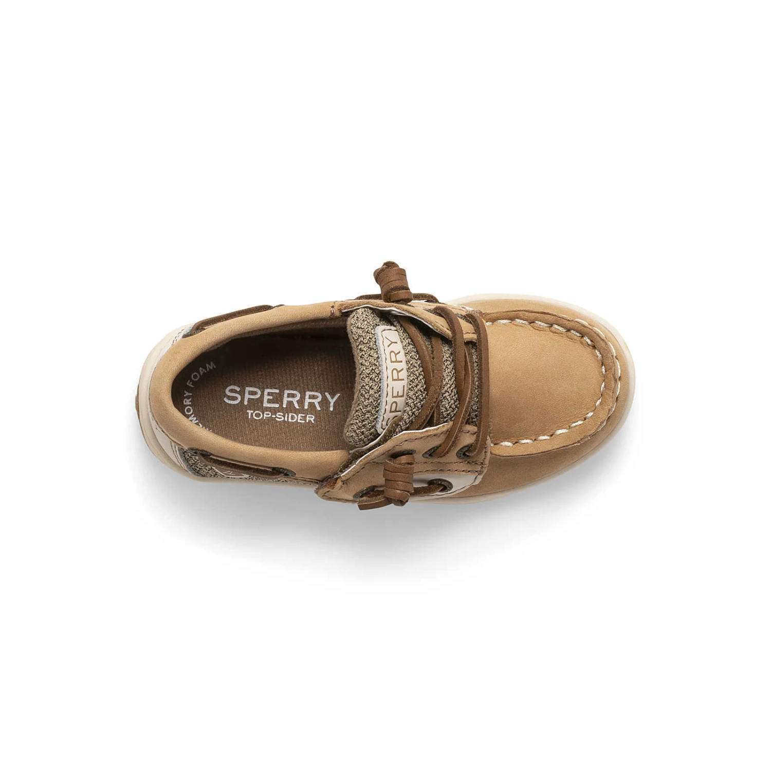 Sperry Top-Sider Big Kid's Songfish Junior Boat Shoe Linen / Oat 7 Sperry Top-Sider Big Kid's Songfish Junior Boat Shoe Linen / Oat - Image 5