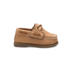 Sperry Top-Sider Little Kid's Authentic Original™ Crib Hook & Loop Boat Shoe Sahara