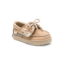 Sperry Top-Sider Little Kid's Bluefish™ Crib Junior Boat Shoe Linen / Oat -Sperry Top-Sider Sales PG55416 BluefishCribJr LinenOat S16 1 630