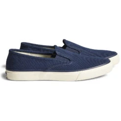 Sperry Top-Sider Unisex Cloud Slip On Deck Sneaker Navy