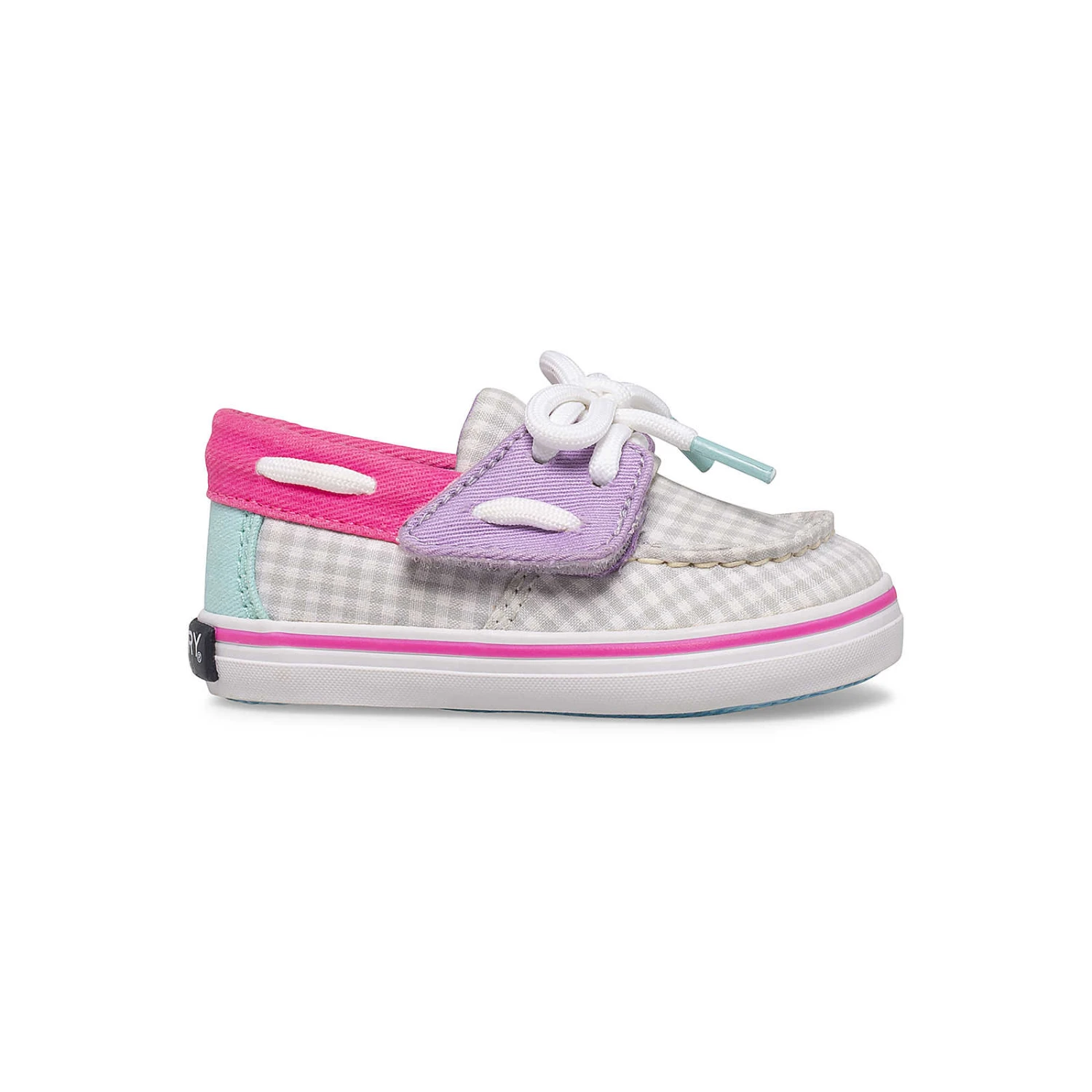 Sperry Top-Sider Little Kid's Intrepid Crib Junior Boat Shoe Gingham 3 Sperry Top-Sider Little Kid's Intrepid Crib Junior Boat Shoe Gingham
