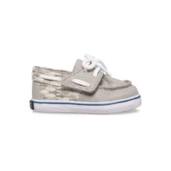Sperry Top-Sider Little Kid's Intrepid Crib Junior Boat Shoe Grey