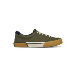 Sperry Top-Sider Big Kid's Harbor Tide Washable Sneaker Olive