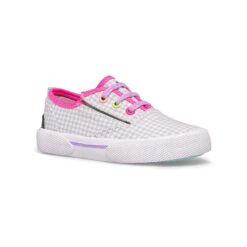 Sperry Top-Sider Little Kid's Pier Wave CVO Junior Washable Sneaker Gingham -Sperry Top-Sider Sales SCL165780