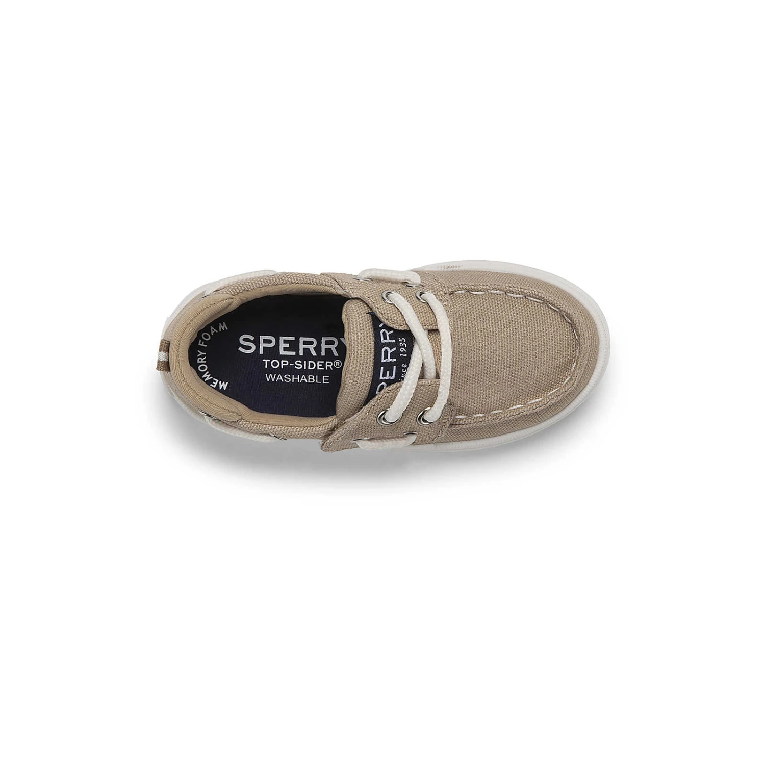 Sperry Top-Sider Little Kid's Sea Ketch Junior Washable Sneaker Khaki 7 Sperry Top-Sider Little Kid's Sea Ketch Junior Washable Sneaker Khaki - Image 5