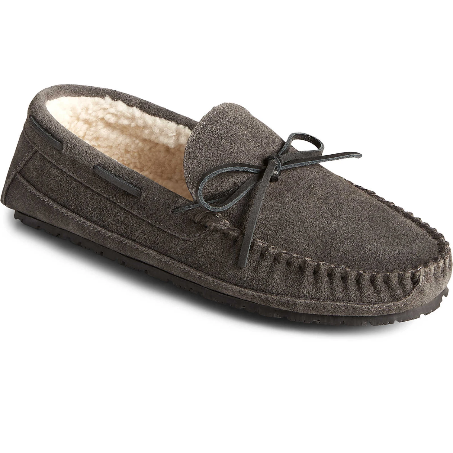 Sperry Top-Sider Men's Brandon Trapper Moccasin Slipper Charcoal 4 Sperry Top-Sider Men's Brandon Trapper Moccasin Slipper Charcoal - Image 2