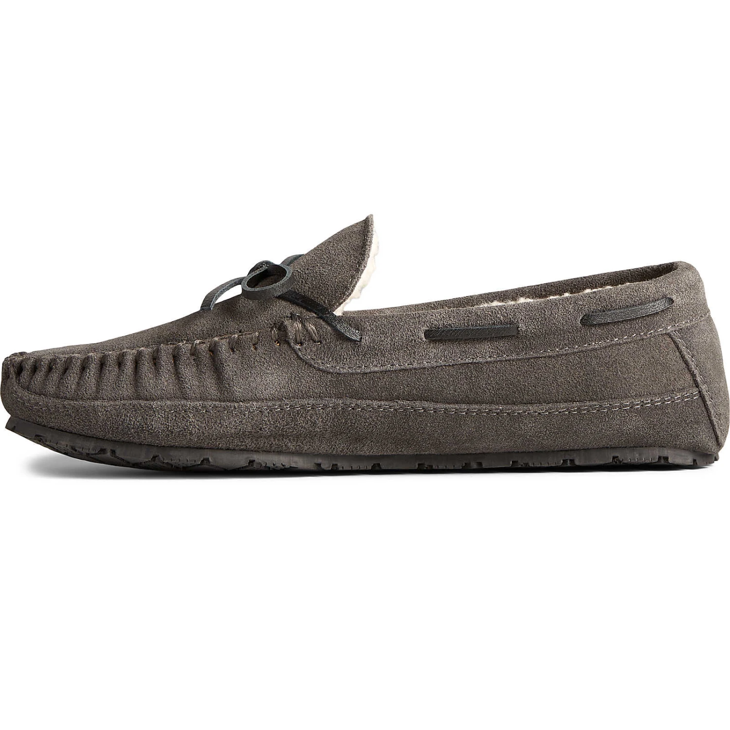 Sperry Top-Sider Men's Brandon Trapper Moccasin Slipper Charcoal 6 Sperry Top-Sider Men's Brandon Trapper Moccasin Slipper Charcoal - Image 4