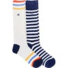 Sperry Top-Sider Men's Stripe 2-Pack Crew Sock White -Sperry Top-Sider Sales SPM13900 100 031722
