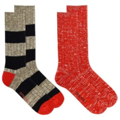 Sperry Top-Sider Men's Comfort Boot Crew Orange Assorted