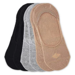 Sperry Top-Sider Women's Sneaker 3-Pack Liner Sock Brush Assorted