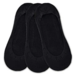 Sperry Top-Sider Women's Mesh Loafer 3-Pack Liner Black