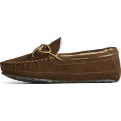 Sperry Top-Sider Men's Brandon Trapper Moccasin Slipper Chocolate -Sperry Top-Sider Sales SPW13667 220 180