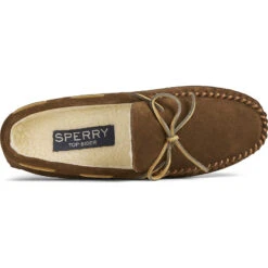 Sperry Top-Sider Men's Brandon Trapper Moccasin Slipper Chocolate -Sperry Top-Sider Sales SPW13667 220 TOP