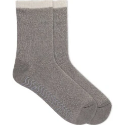 Sperry Top-Sider Women's Cable Knit Cabin Cozy Sock Grey Heather