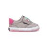 Sperry Top-Sider Little Kid's Spinnaker Crib Junior Washable Sneaker Grey Stripe