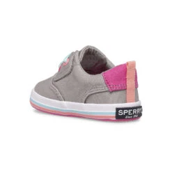 Sperry Top-Sider Little Kid's Spinnaker Crib Junior Washable Sneaker Grey Stripe 11 Sperry Top-Sider Little Kid's Spinnaker Crib Junior Washable Sneaker Grey Stripe -Sperry Top-Sider Sales STI165974 225