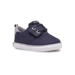 Sperry Top-Sider Little Kid's Spinnaker Crib Junior Washable Sneaker Navy -Sperry Top-Sider Sales STI265045 01