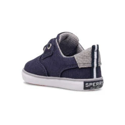 Sperry Top-Sider Little Kid's Spinnaker Crib Junior Washable Sneaker Navy -Sperry Top-Sider Sales STI265045 02