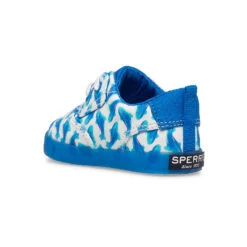 Sperry Top-Sider Little Kid's Spinnaker Crib Junior Washable Sneaker White/Blue -Sperry Top-Sider Sales STI265875 225