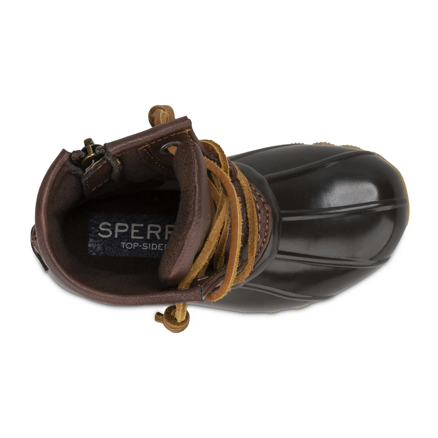 Sperry Top-Sider Little Kid's Saltwater Duck Boot Brown 8 Sperry Top-Sider Little Kid's Saltwater Duck Boot Brown - Image 6