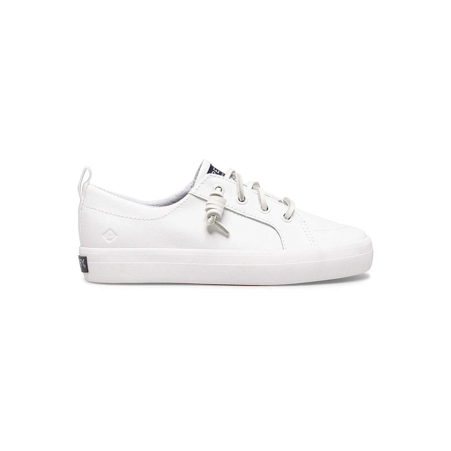 Sperry Top-Sider Little Kid's Crest Vibe Junior Sneaker All White 3 Sperry Top-Sider Little Kid's Crest Vibe Junior Sneaker All White