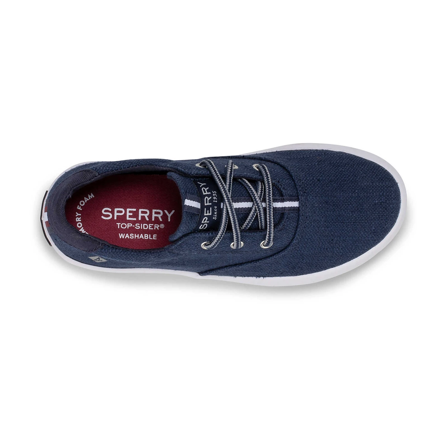 Sperry Top-Sider Big Kid's Spinnaker Washable Sneaker Navy 6 Sperry Top-Sider Big Kid's Spinnaker Washable Sneaker Navy - Image 4
