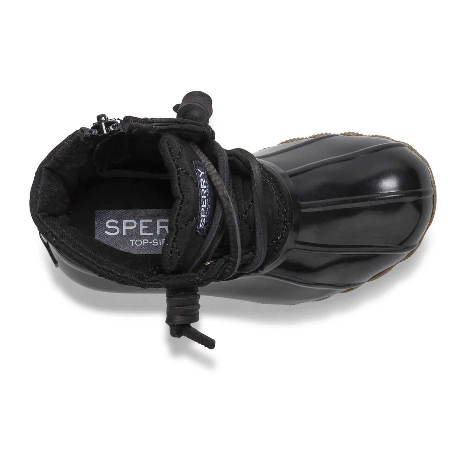 Sperry Top-Sider Little Kid's Saltwater Nylon Quilt Duck Boot Black 8 Sperry Top-Sider Little Kid's Saltwater Nylon Quilt Duck Boot Black - Image 6
