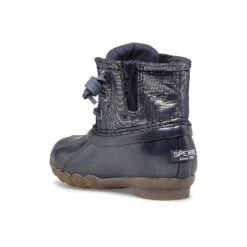 Sperry Top-Sider Little Kid's Saltwater Metallic Duck Boot Blue -Sperry Top-Sider Sales STK STL163856 Saltwater 082720 AW20 02