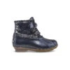 Sperry Top-Sider Little Kid's Saltwater Metallic Duck Boot Blue -Sperry Top-Sider Sales STK STL163856 Saltwater 082720 AW20 03