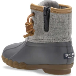 Sperry Top-Sider Little Kid's Saltwater Wool Duck Boot Grey 9 Sperry Top-Sider Little Kid's Saltwater Wool Duck Boot Grey -Sperry Top-Sider Sales STK STL163900 Saltwater 120919 AW20 02