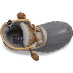 Sperry Top-Sider Little Kid's Saltwater Wool Duck Boot Grey 10 Sperry Top-Sider Little Kid's Saltwater Wool Duck Boot Grey -Sperry Top-Sider Sales STK STL163900 Saltwater 120919 AW20 05
