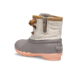 Sperry Top-Sider Little Kid's Saltwater Duck Boot Linen Rose -Sperry Top-Sider Sales STK STL164544 Saltwater 011720 AW20 02 75