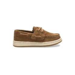 Sperry Top-Sider Big Kid's Sperry Cup II Junior Boat Shoe Brown
