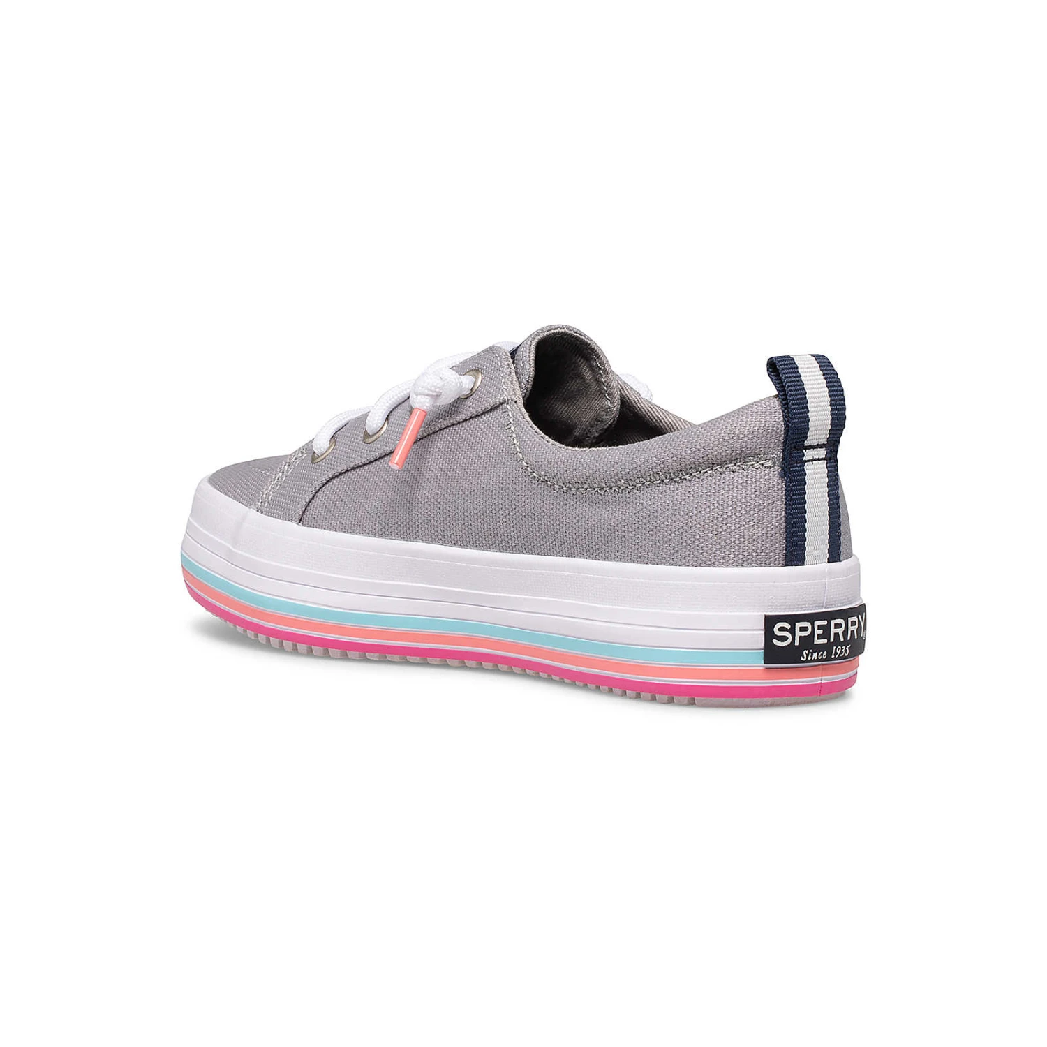 Sperry Top-Sider Big Kid's Crest Vibe Platform Sneaker Grey 5 Sperry Top-Sider Big Kid's Crest Vibe Platform Sneaker Grey - Image 3