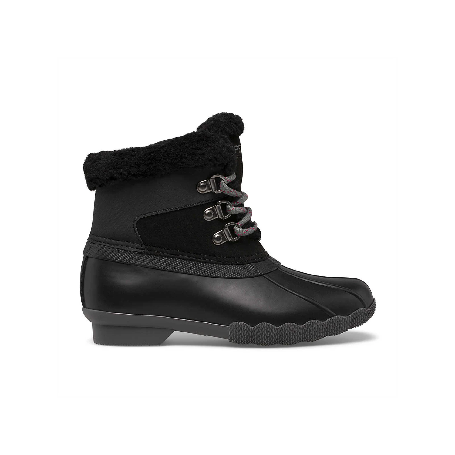 Sperry Top-Sider Big Kid's Alpine Saltwater Duck Boot Black 3 Sperry Top-Sider Big Kid's Alpine Saltwater Duck Boot Black