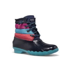 Sperry Top-Sider Big Kid's Saltwater Duck Boot Navy Multi 11 Sperry Top-Sider Big Kid's Saltwater Duck Boot Navy Multi -Sperry Top-Sider Sales STK166417