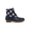 Sperry Top-Sider Big Kid's Saltwater Duck Boot Navy Plaid 1 Sperry Top-Sider Big Kid's Saltwater Duck Boot Navy Plaid -Sperry Top-Sider Sales STK166566 000