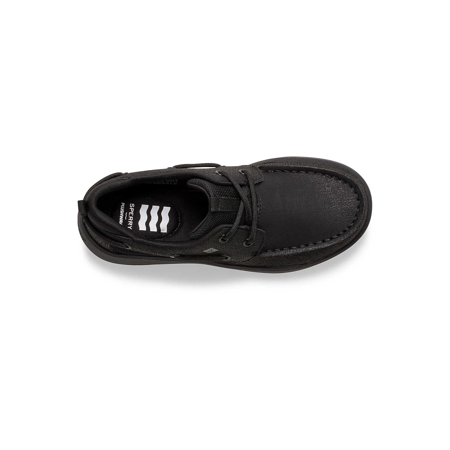 Sperry Top-Sider Big Kid's Fairwater PLUSHWAVE™ Boat Shoe Black 6 Sperry Top-Sider Big Kid's Fairwater PLUSHWAVE™ Boat Shoe Black - Image 4
