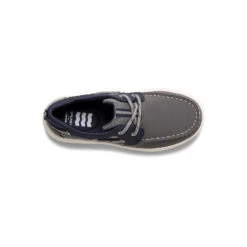 Sperry Top-Sider Big Kid's Fairwater PLUSHWAVE™ Boat Shoe Grey/Navy -Sperry Top-Sider Sales STK265251 05