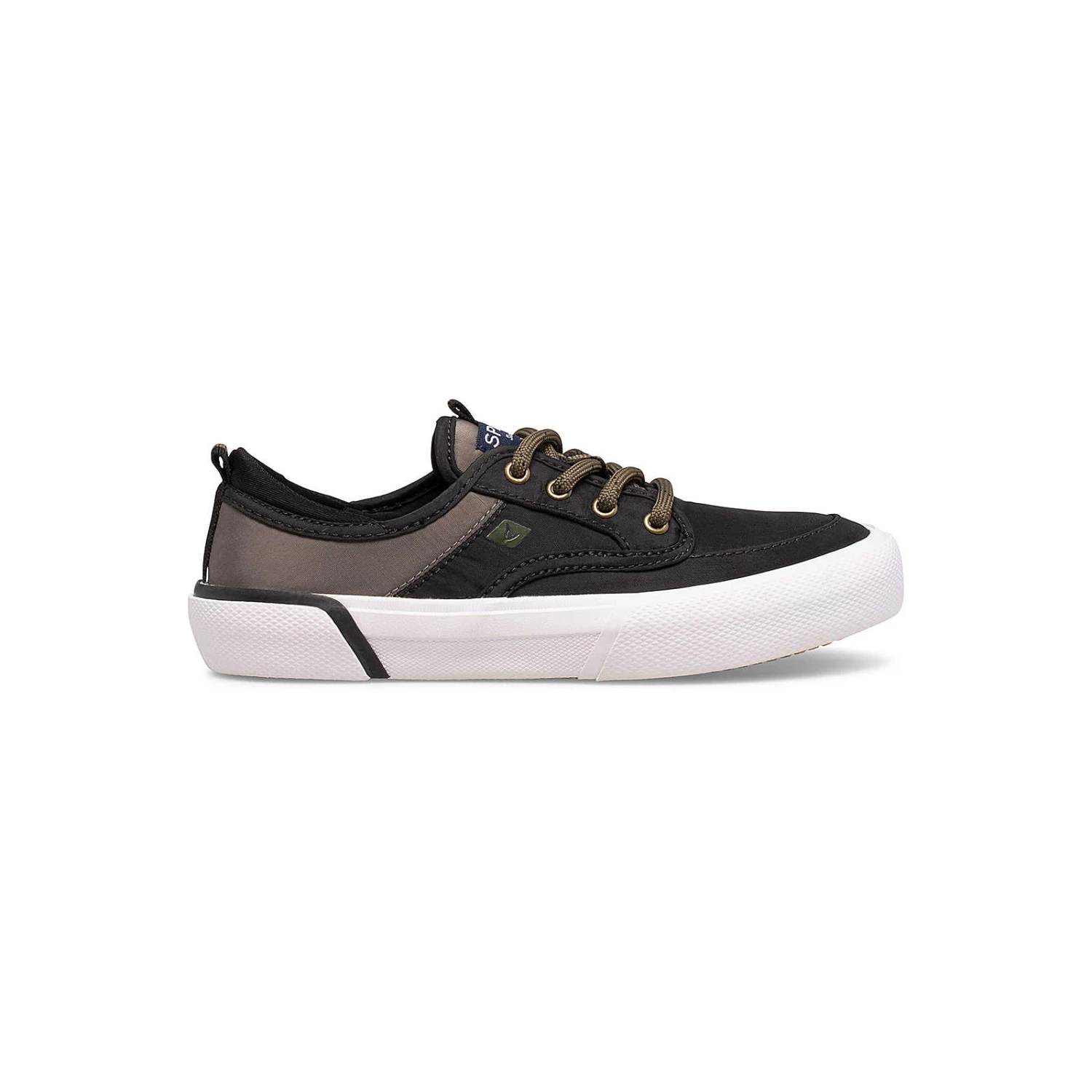 Sperry Top-Sider Big Kid's Soletide Sneaker Black/Stone 3 Sperry Top-Sider Big Kid's Soletide Sneaker Black/Stone