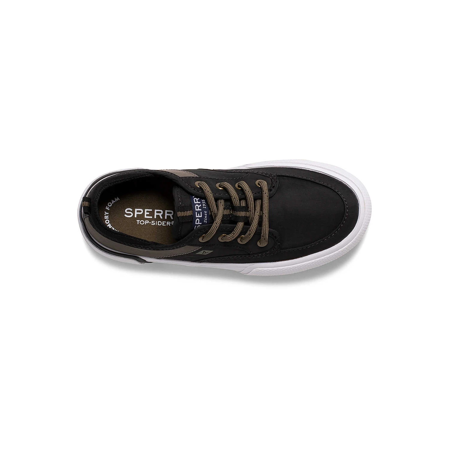 Sperry Top-Sider Big Kid's Soletide Sneaker Black/Stone 6 Sperry Top-Sider Big Kid's Soletide Sneaker Black/Stone - Image 4
