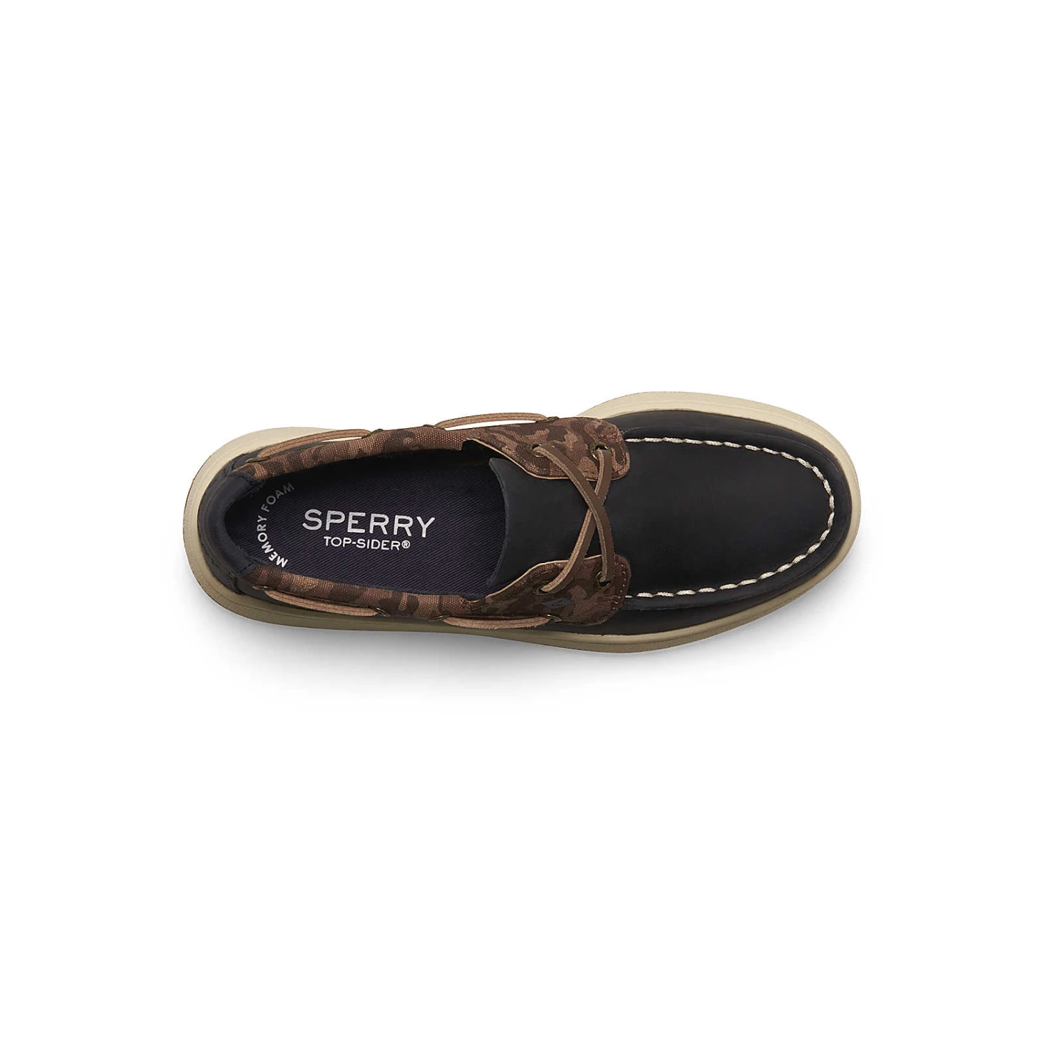 Sperry Top-Sider Big Kid's Sperry Cup II Boat Shoe Tan/Navy 6 Sperry Top-Sider Big Kid's Sperry Cup II Boat Shoe Tan/Navy - Image 4